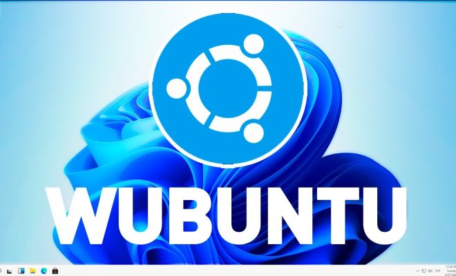 Wubuntu náhľad operačného systému